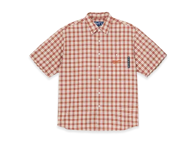 BoTT Plaid S/S Shirt "Red"
