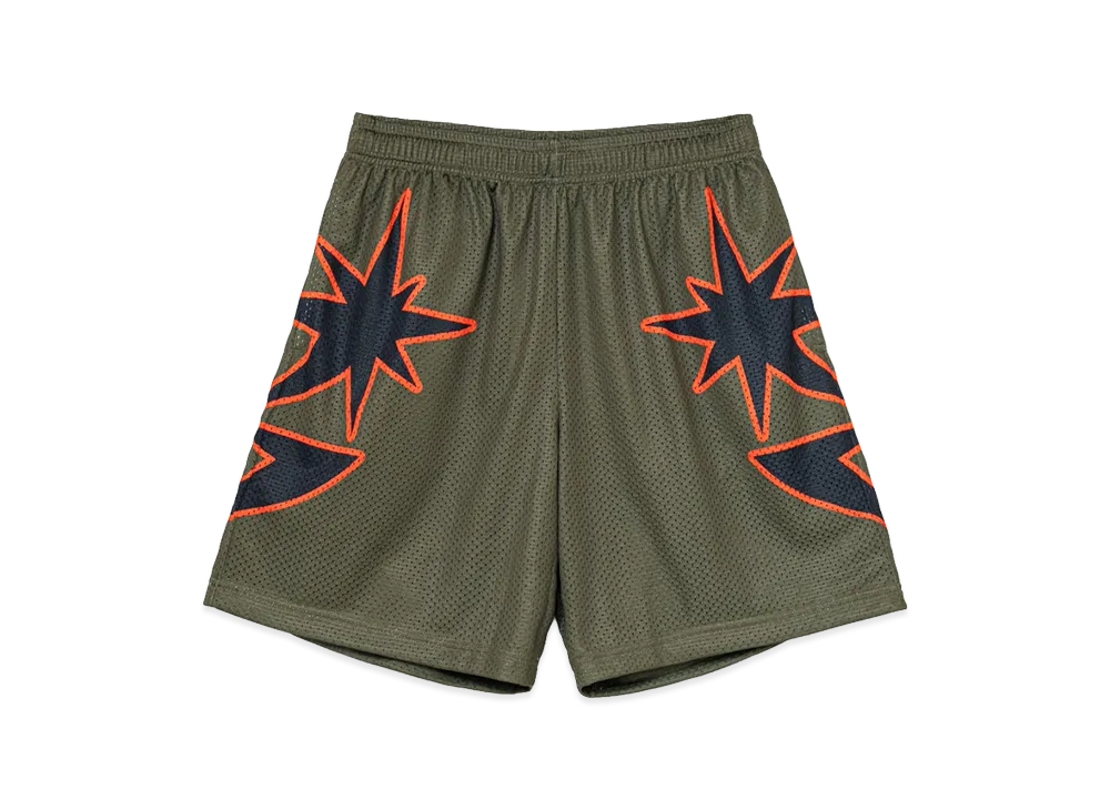 BoTT Big B Logo Mesh Short "Olive"