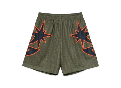 BoTT Big B Logo Mesh Short "Olive"