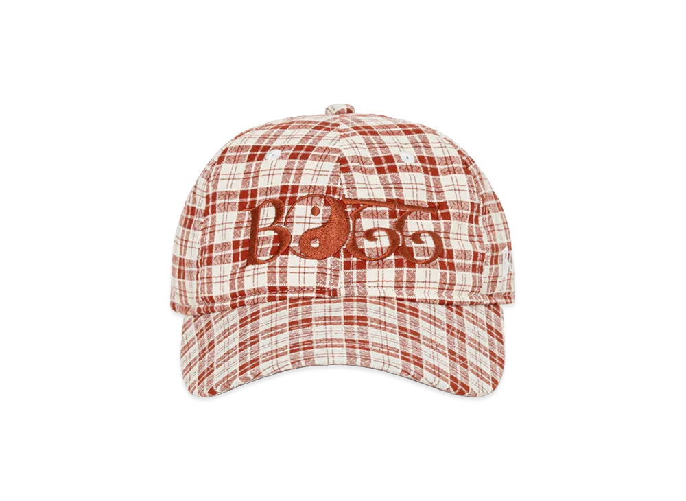 BoTT 2Y Plaid 6-Panel Cap "Red"