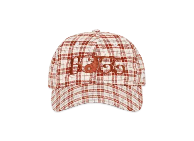 BoTT 2Y Plaid 6-Panel Cap "Red"