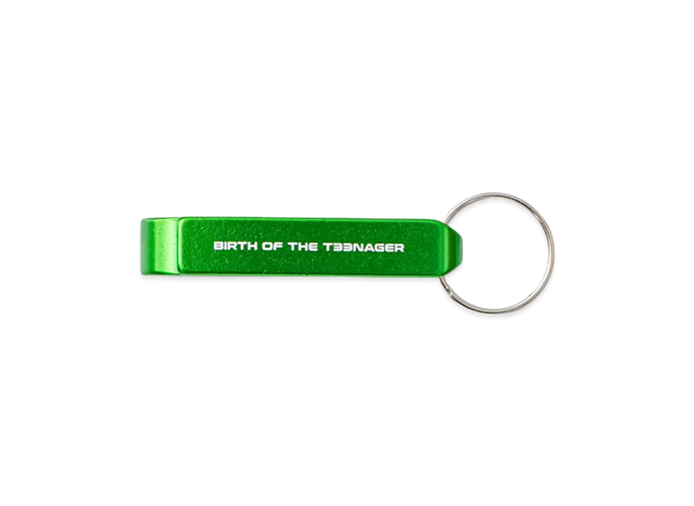 BoTT Mini Bottle Opener Keychain "Green"