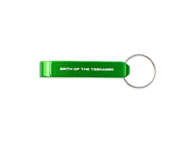 BoTT Mini Bottle Opener Keychain "Green"