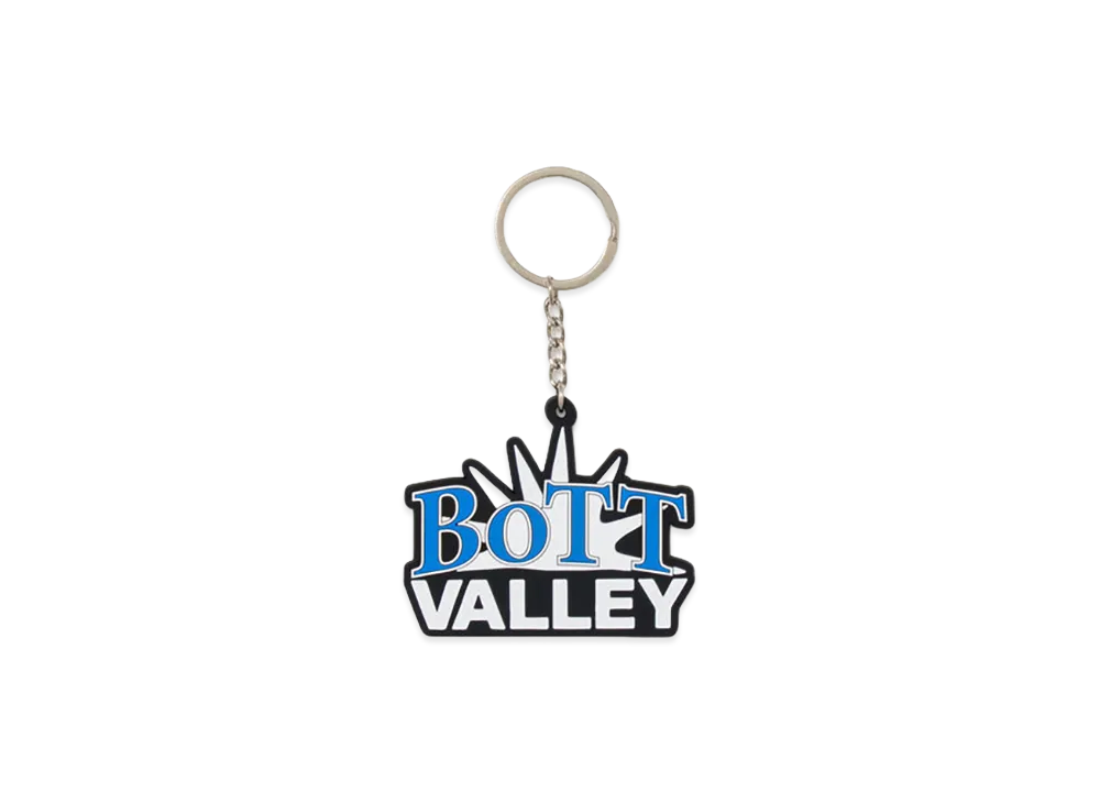 BoTT VALLEY Rubber Keychain "Black"