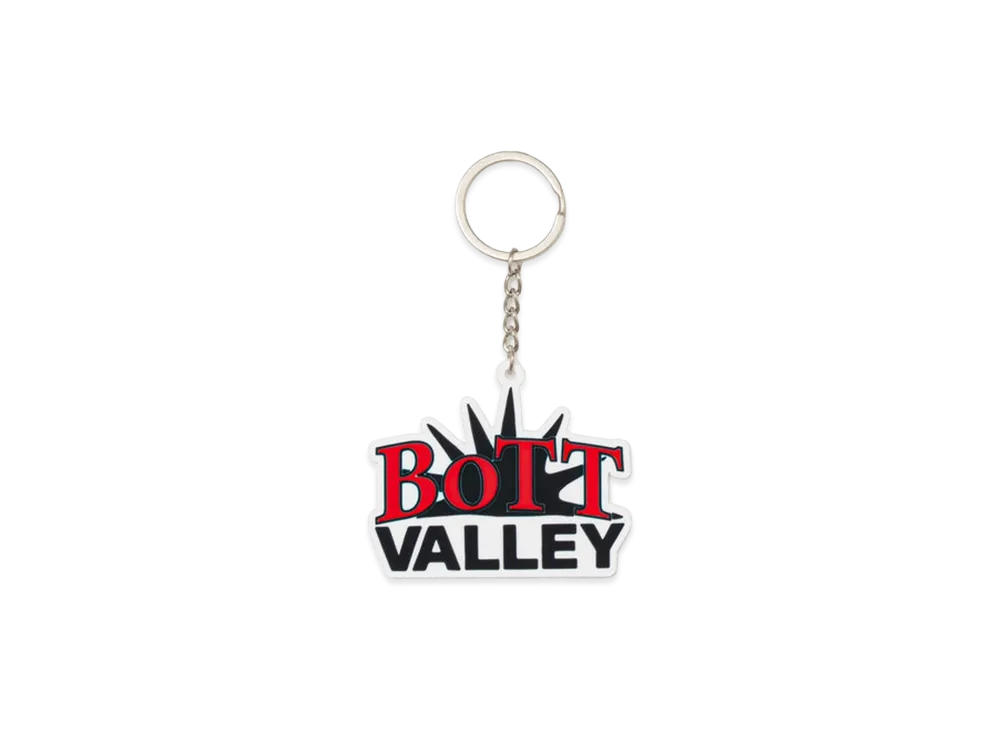BoTT VALLEY Rubber Keychain "White"