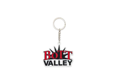 BoTT VALLEY Rubber Keychain "White"
