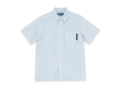 BoTT Striped S/S Shirt "Light Blue"