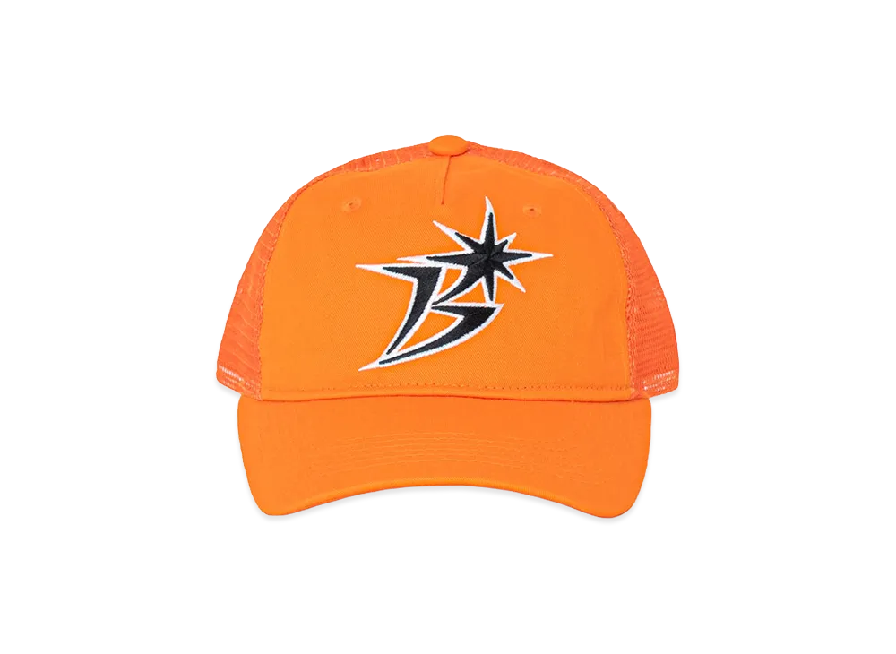 BoTT B Logo Mesh Back 5-Panel Cap "Orange"