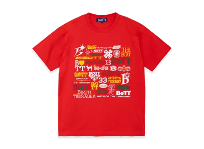 BoTT Logo Mash Tee "Red"