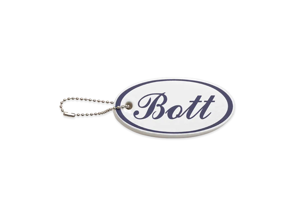 BoTT Universal Logo Floating Keychain "White"
