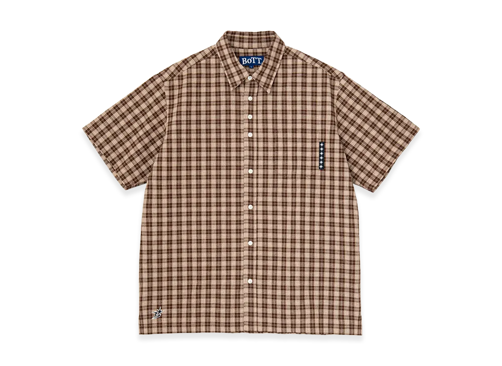 BoTT Plaid S/S Shirt "Green"