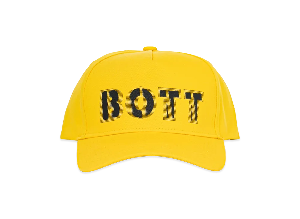 BoTT Moiré Structured 5-Panel Cap "Yellow"