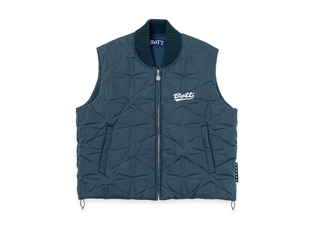 BoTT Sparkle Quilted Vest "Teal"