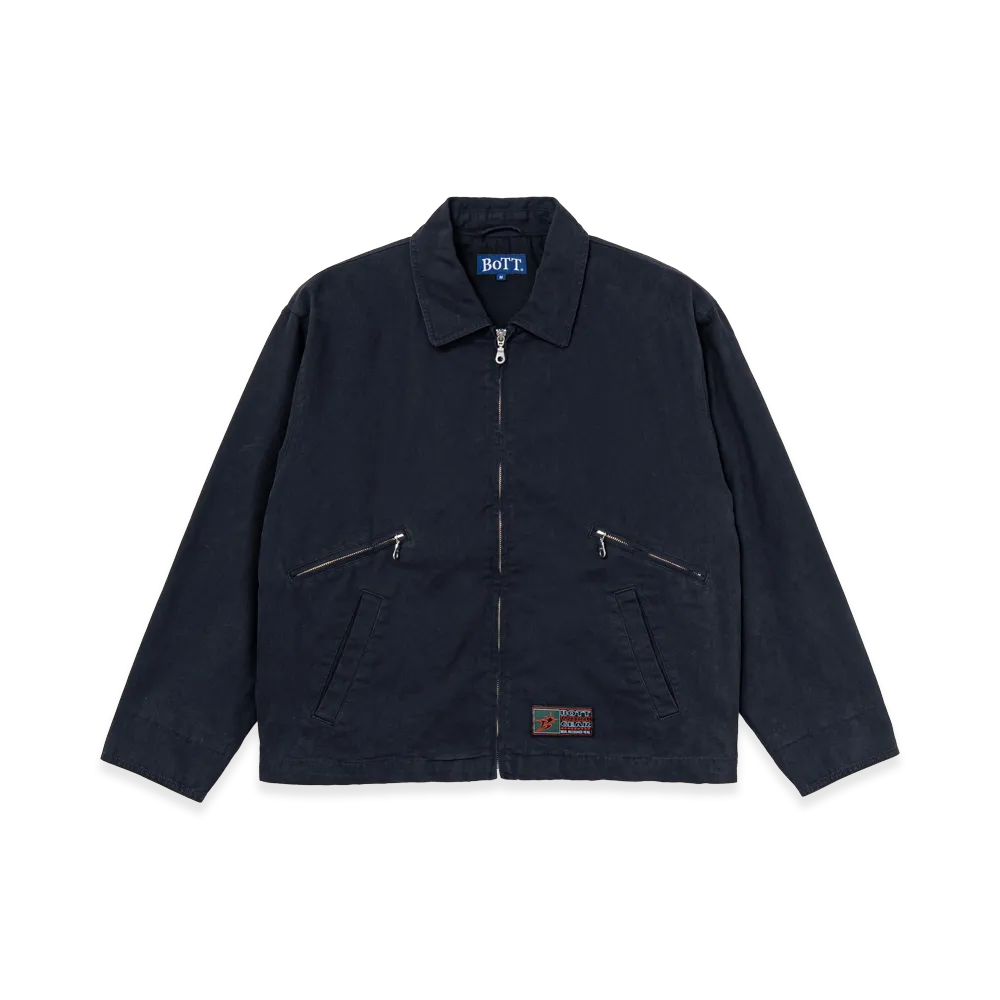 BoTT Washed B Logo Work Jacket "Black"