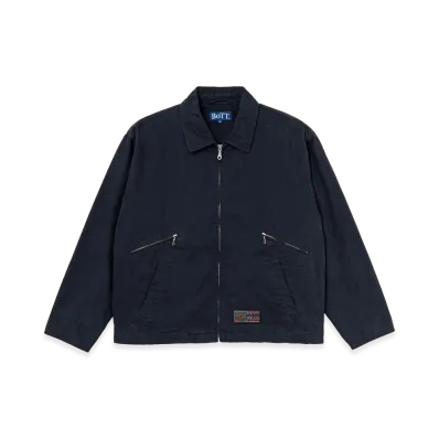 BoTT Washed B Logo Work Jacket "Black"