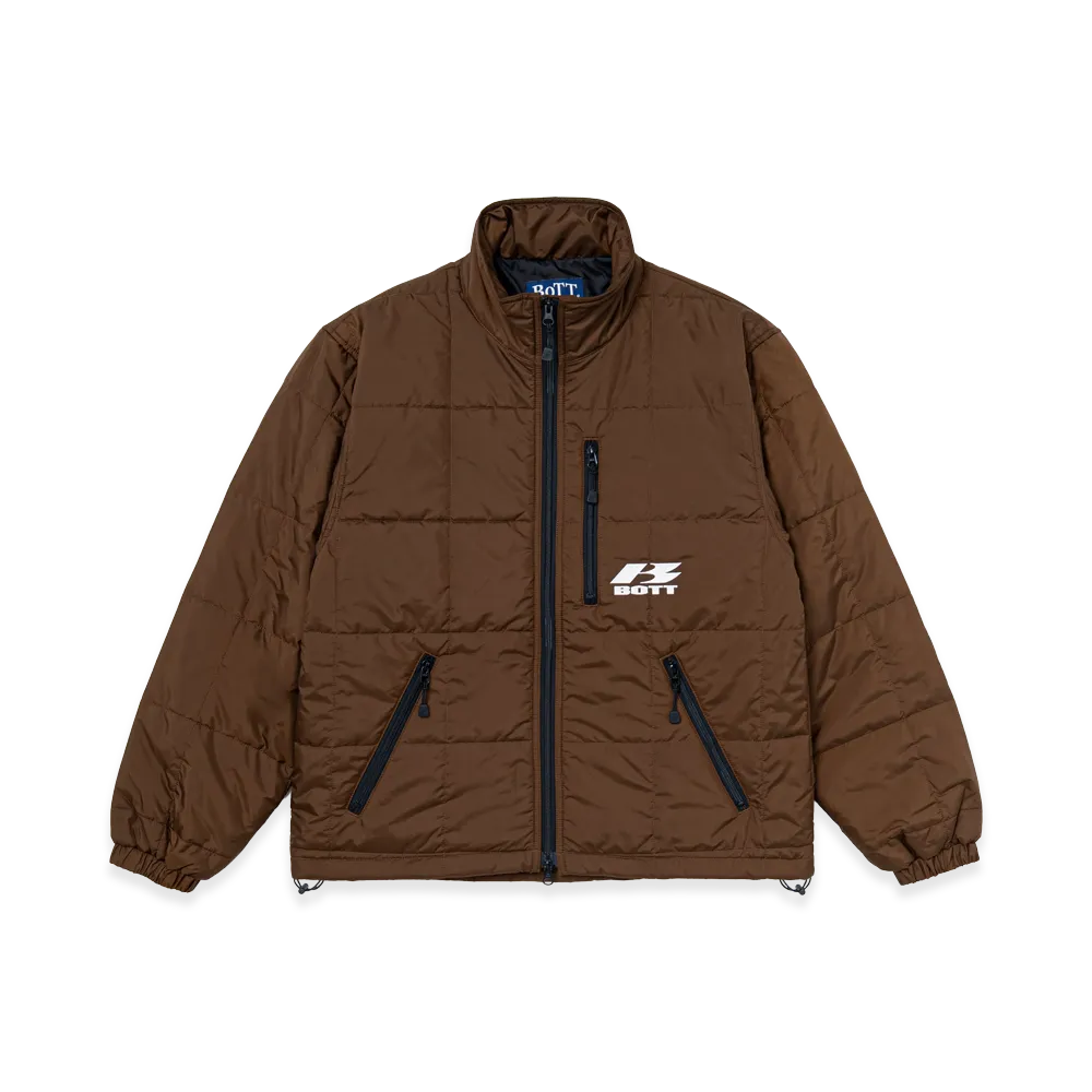 BoTT Speed Logo Quilted Jacket "Brown"