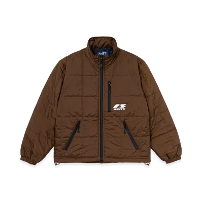 BoTT Speed Logo Quilted Jacket "Brown"