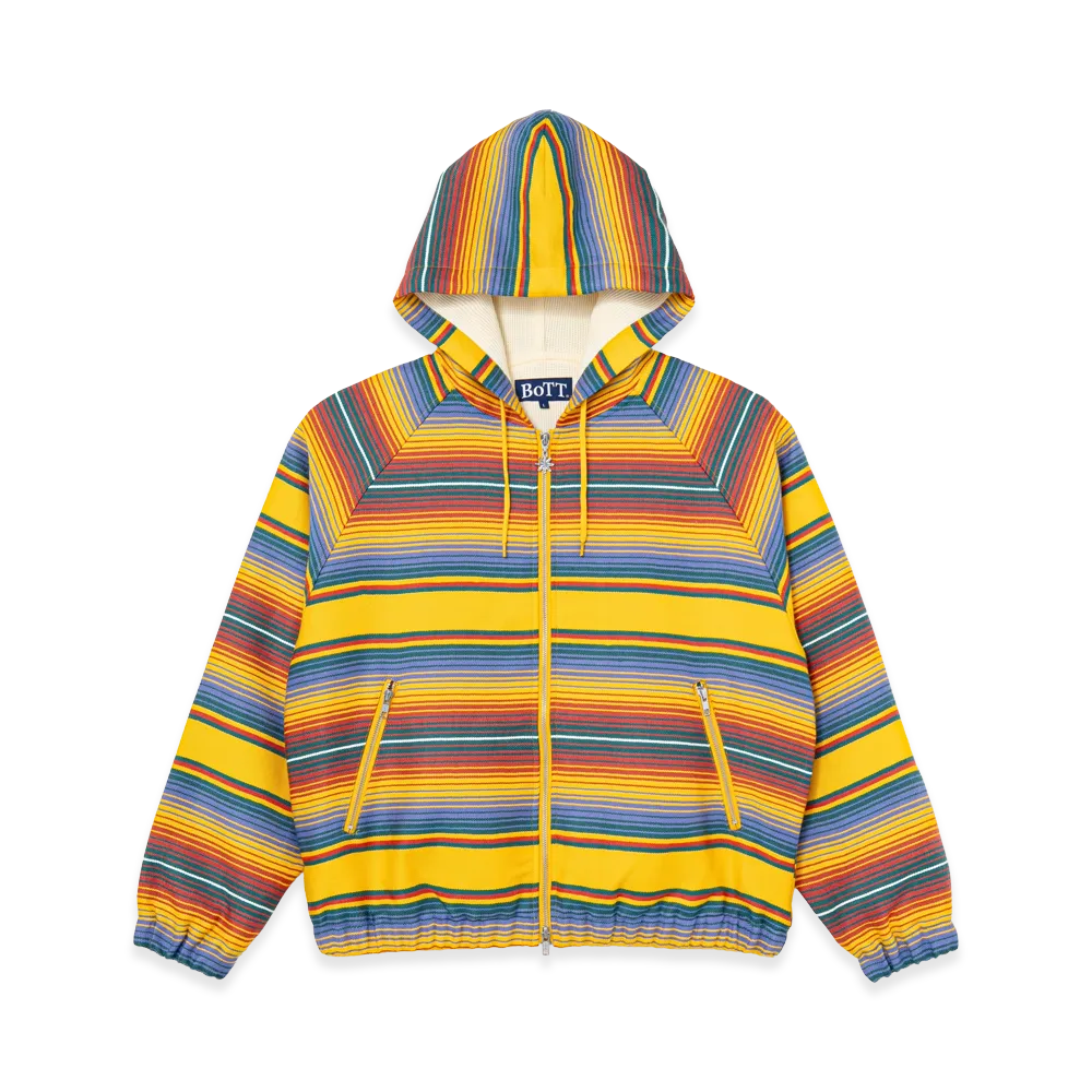 BoTT Serape Raglan Zip Hoodie "Yellow"