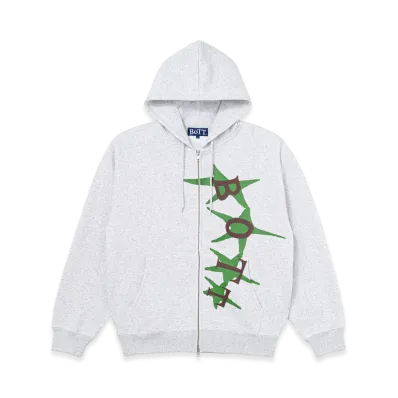 BoTT Stars Zip Hoodie "Ash"