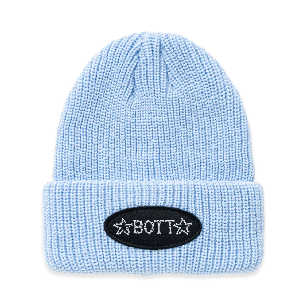 BoTT Bones Cuff Beanie "Light Blue"