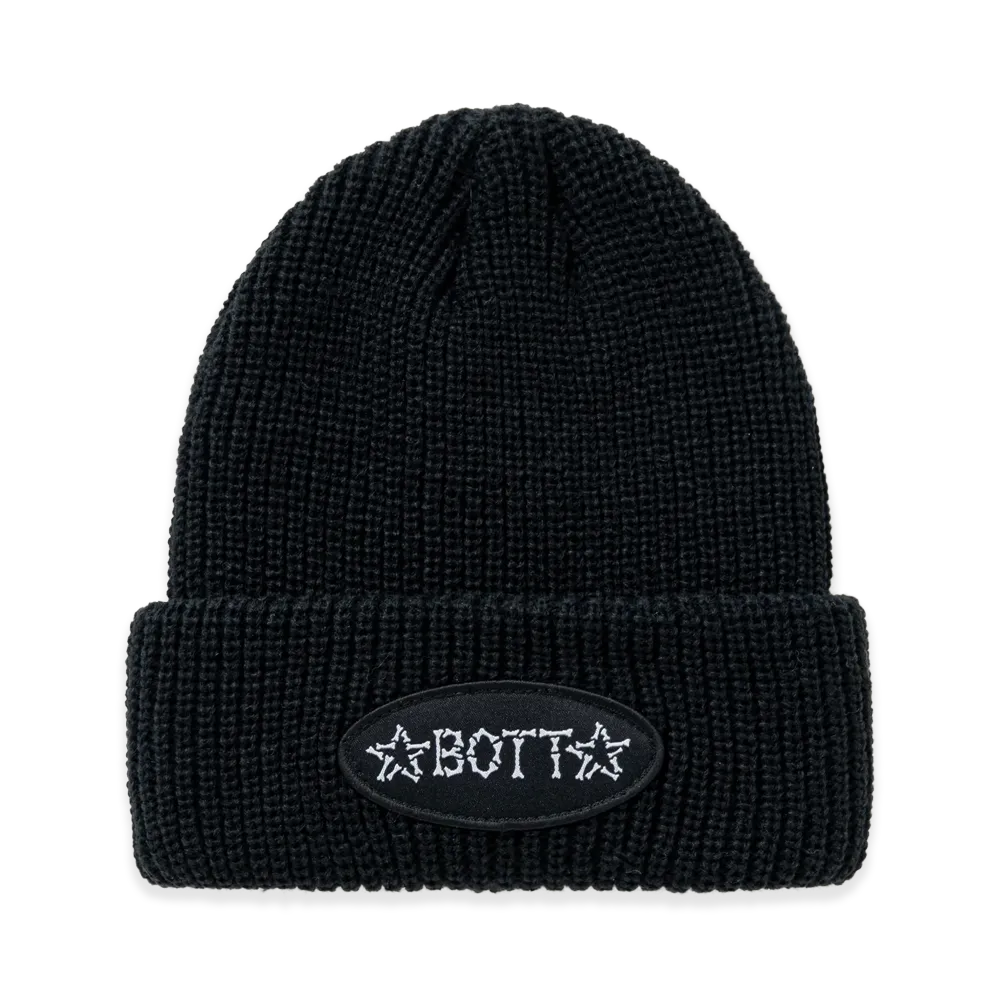 BoTT Bones Cuff Beanie "Black"