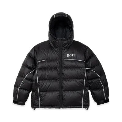 BoTT B Logo Hooded Down Jacket "Black"