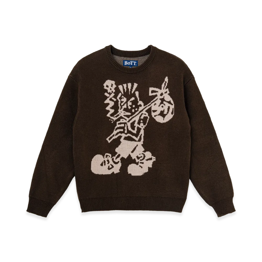BoTT Shonen Jacquard Knit "Brown"