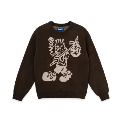 BoTT Shonen Jacquard Knit "Brown"