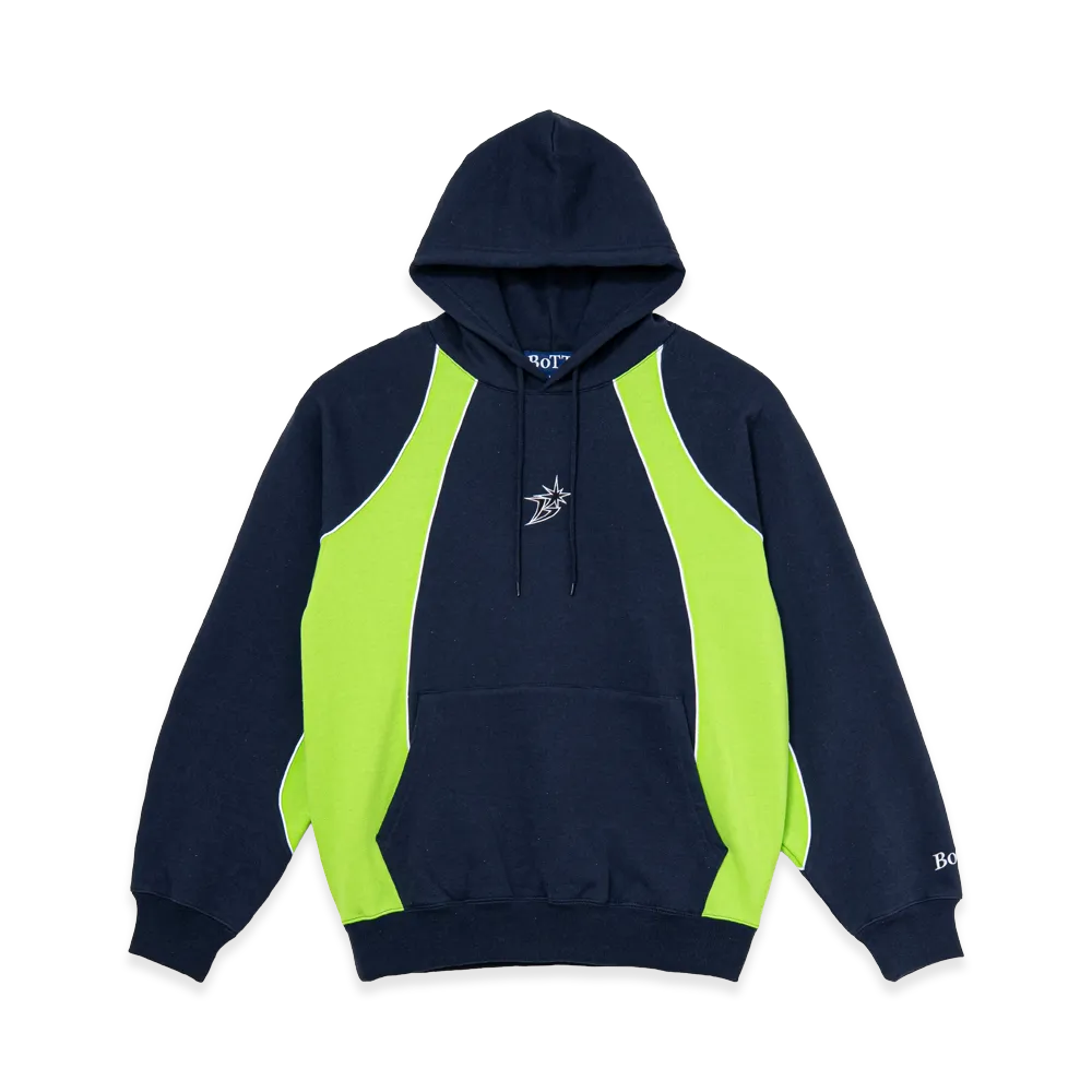 BoTT Raglan Paneled Hoodie "Navy"