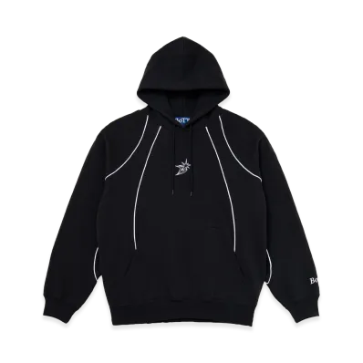 BoTT Raglan Paneled Hoodie "Black"