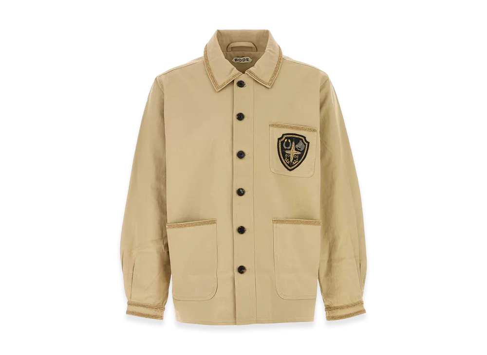 BODE Cotton Bullion Jacket "Beige"