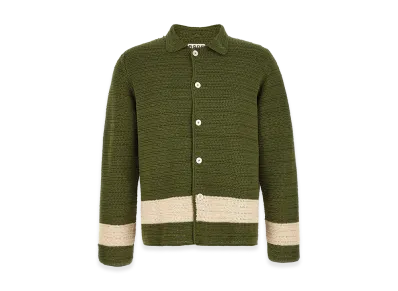 BODE 'Marsh' Shirt "Green"