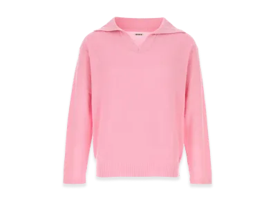 BODE Cotton Polo Shirt "Pink"