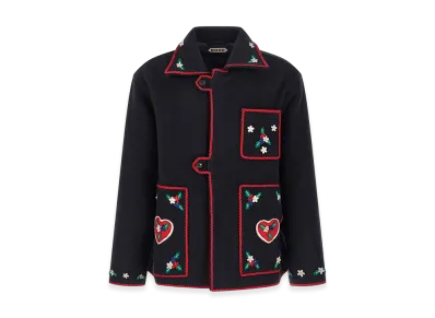 BODE 'Carroll' Jacket "Blue"