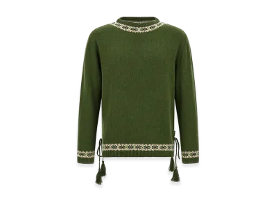 BODE 'Moritz' Sweater "Green"