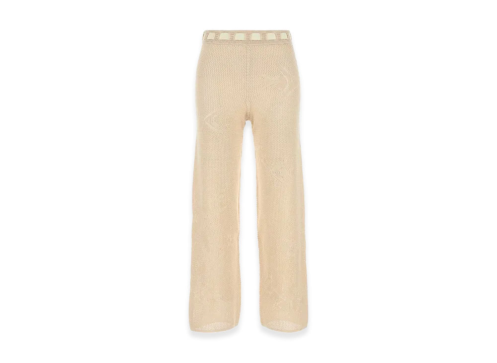 BODE Women's Crochet Pant "Beige"