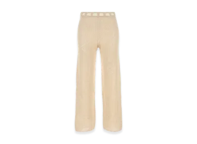 BODE Women's Crochet Pant "Beige"