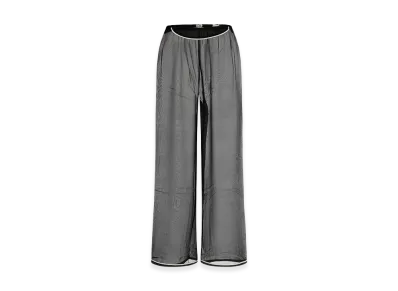 BODE Women's Silk Wide-Leg Pant "Black"