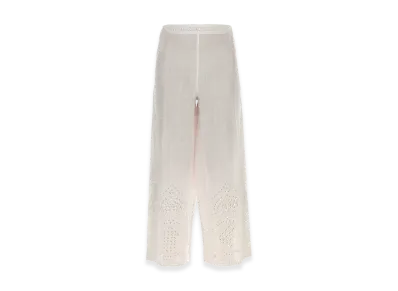 BODE Women's Linen Belvoir Pant "White"