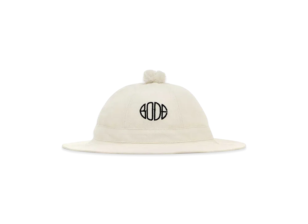 BODE Cotton Bucket Hat "White"