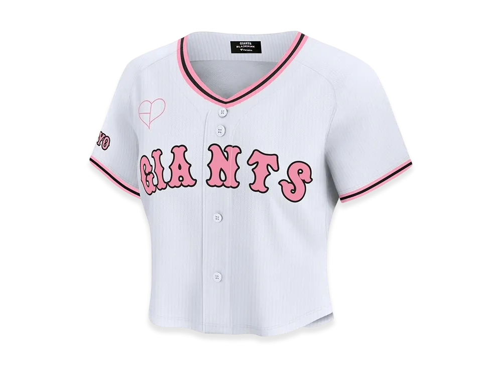 BLACKPINK x Yomiuri Giants Jersey Cropped "White"