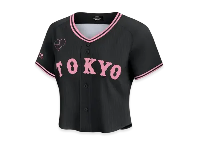 BLACKPINK x Yomiuri Giants Jersey Cropped "Black"