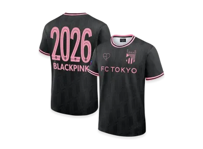 BLACKPINK x FC Tokyo Confit T-Shirt "Black"