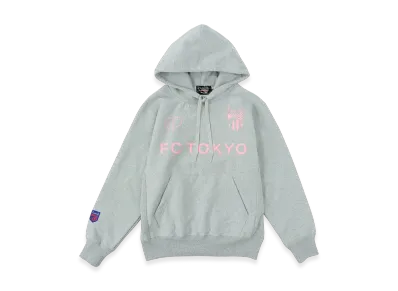 BLACKPINK x FC Tokyo Logo Hoodie "Gray"