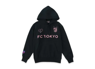 BLACKPINK x FC Tokyo Logo Hoodie "Black"