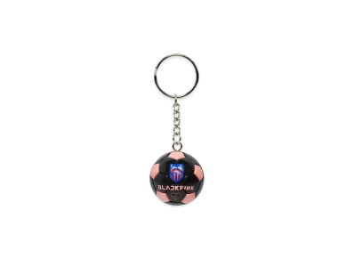 BLACKPINK x FC Tokyo Ball Chain Keychain "Black/Pink"