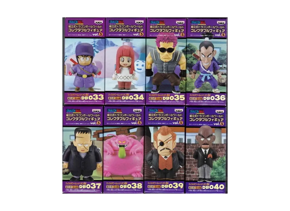 バンプレスト 組立式 ドラゴンボール ワールドコレクタブルフィギュア