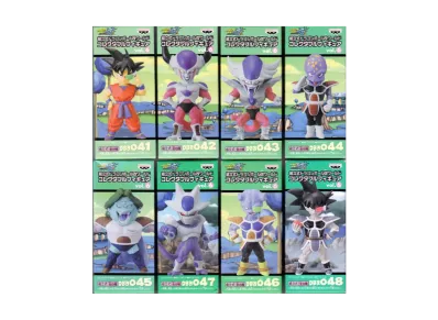 Banpresto Assembly Dragon Ball Kai World Collectable Figure Vol.6 Complete 8 Piece Set