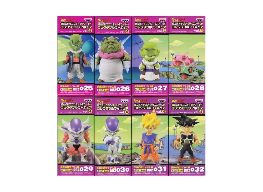 バンプレスト 組立式 ドラゴンボール ワールドコレクタブルフィギュア