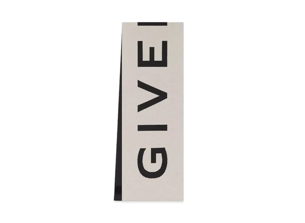 GIVENCHY Scarf In Wool "Clay"